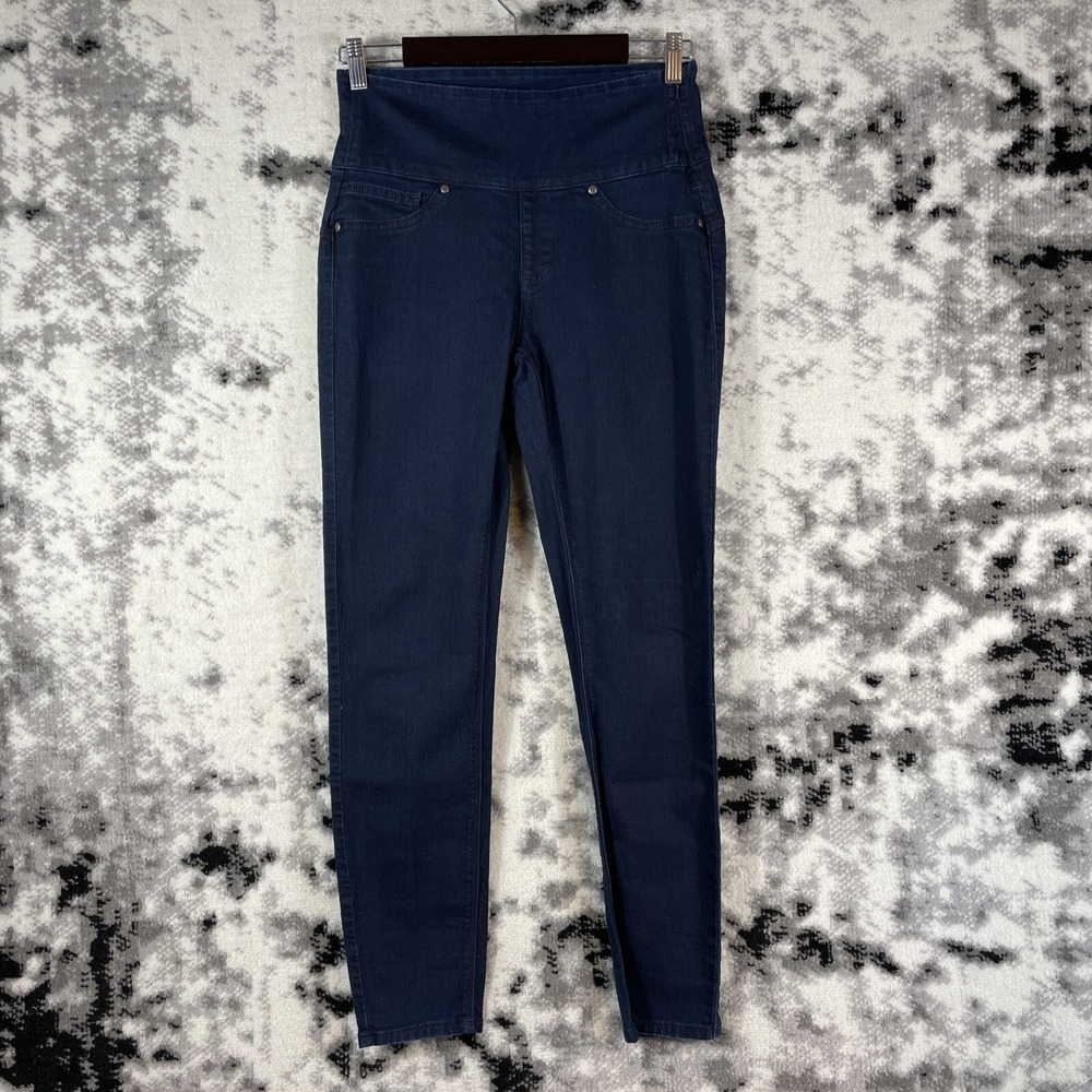 Spanx Alexia Skinny‎ Jeans Womens Size Small Dark Wash Blue Performance Stretch